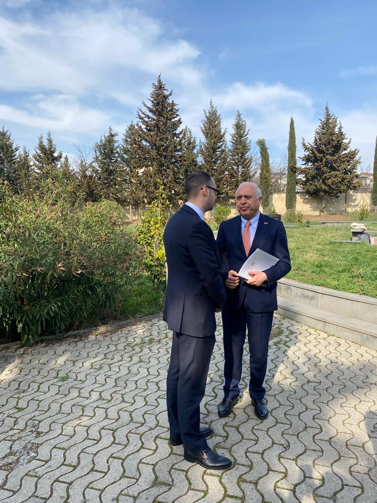 Alfred Kocharian, Wakil Menteri KGSMS, berpartisipasi dalam acara peringatan 100 tahun mengenang Hovhannes Tumanyan di Tbilisi.