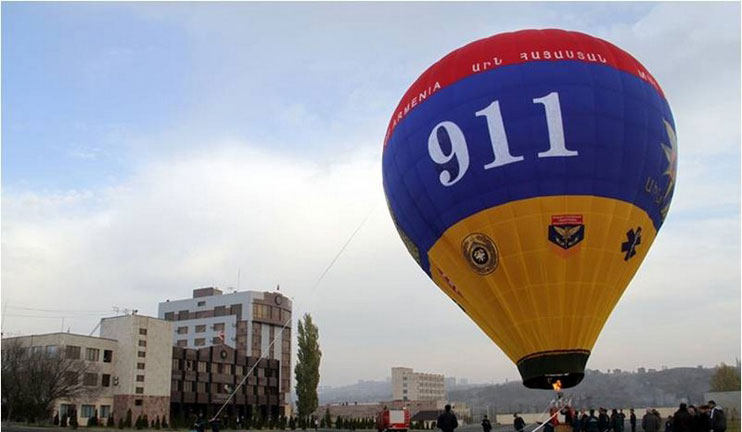 Հայաստանի ազգային օդագնացության ֆեդերացիան օդապարիկը է նվիրել ԱԻՆ-ին