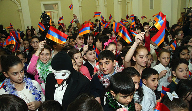 Երեխաների տոնական ընդունելություն նախագահական նստավայրում
