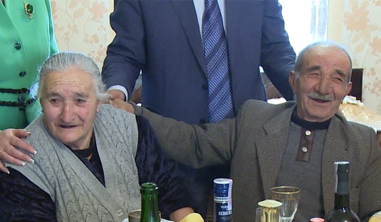 Տարեց ամուսինները նշել են ամուսնության 60-ամյակը