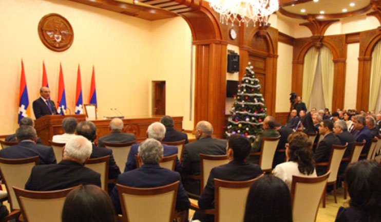 Արցախի Նախագահը պարգեւատրել է տարբեր ոլորտներում աչքի ընկած մասնագետներին