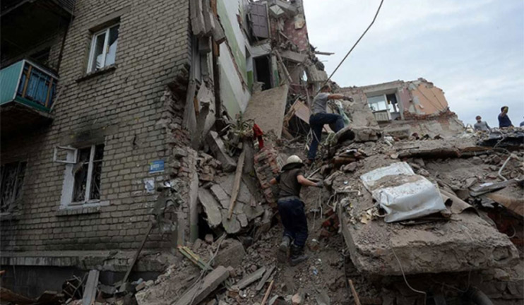 Դոնբասում շարունակվում են բնակելի թաղամասերի հրետակոծությունները