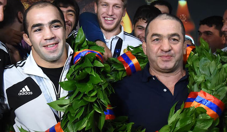 The Armenian Team for the Wrestling Is Back Home