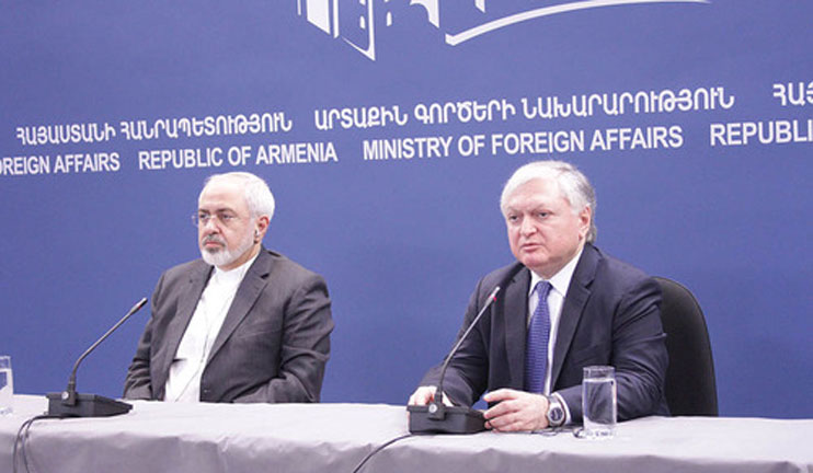 Պաշտոնական այցով Հայաստանում է Իրանի արտգործնախարար Մոհամադ Ջավադ Զարիֆը