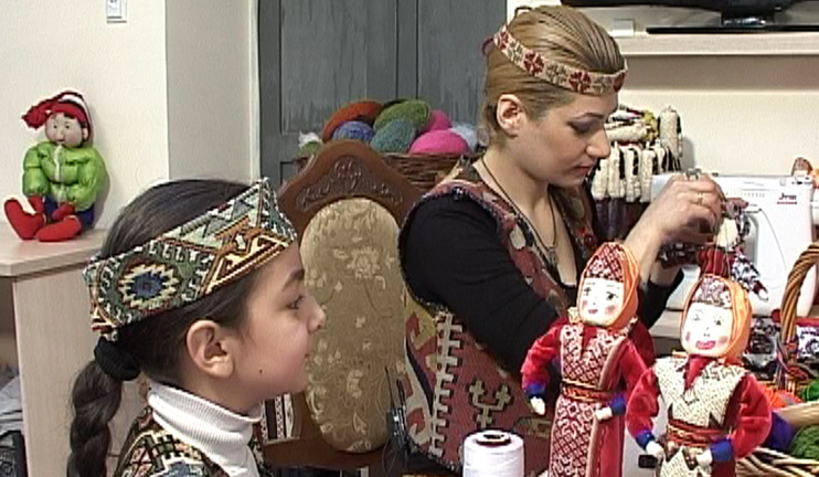 Many bright and unique puppets are born in Alina Davtyan's workshop