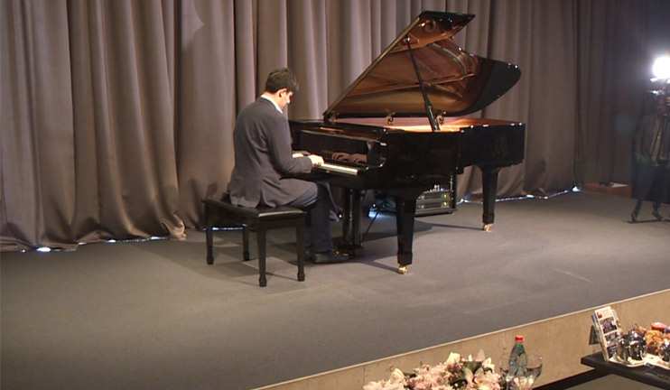 A concert with particpation of children with autism was organized at Cafesjian Art Center
