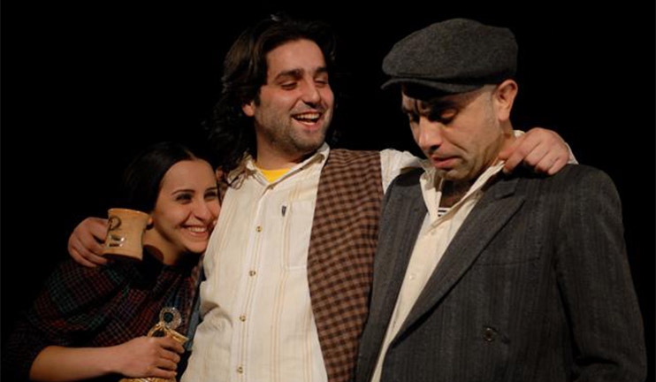 The actors of the National Theatre are on tour in The USA