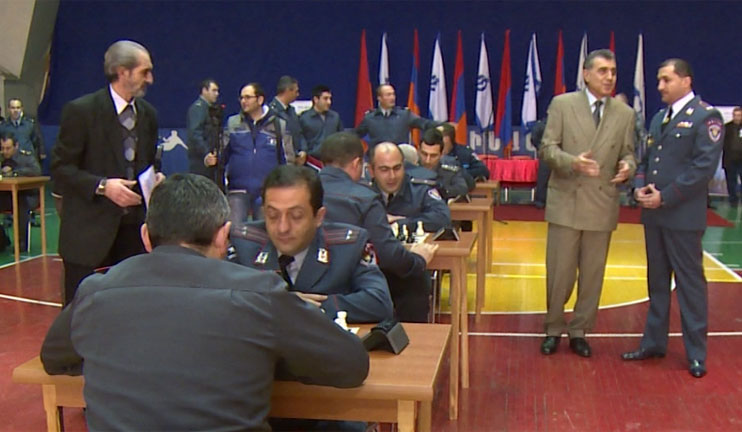 A Blitz Chess tournament was launched among the police workers