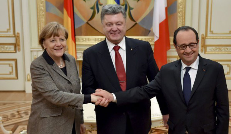 A ceasefire treaty was signed in the result of the Ukraine negotiations