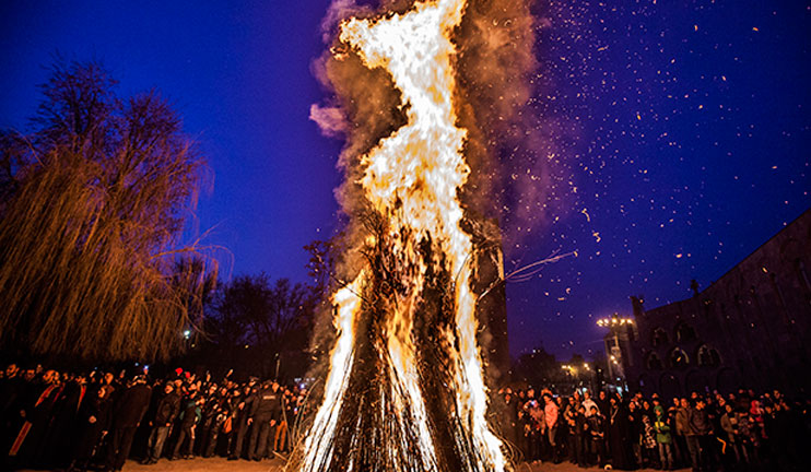 Etchmiadzin celebrated the Tiarn'ndaraj