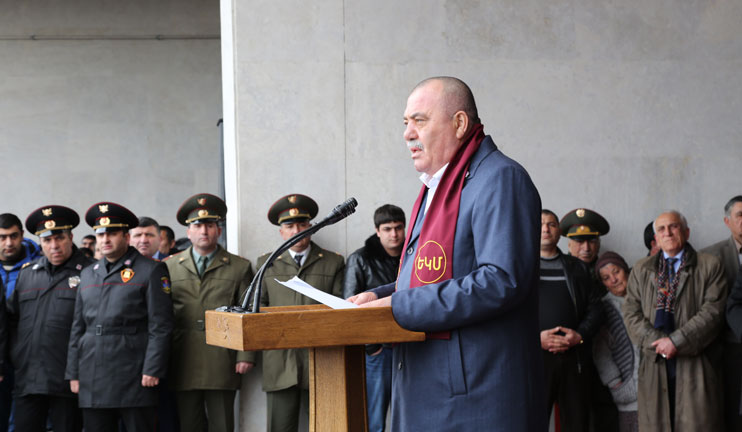 Young Homeland Defenders gave their solemn oaths on Vazgen Sargsyan's birthday