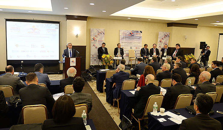 Նախագահը Նյու Յորքում մասնակցել է «Արմթեք» համաժողովին