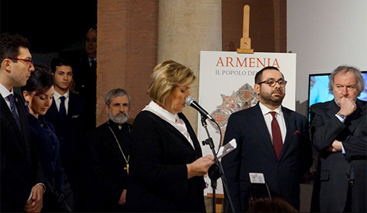 Italian media continues to cover "Armenians. People of ark" exhibition
