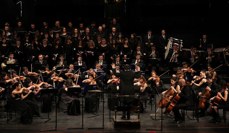 State Youth Orchestra of Armenia performed at the "Al Bustan" festival of Beirut