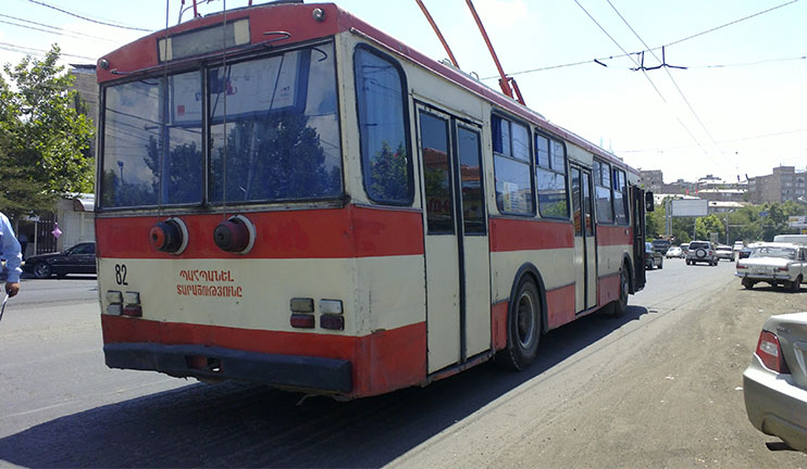 March 18 marks the day of exploitation of Yerevan trolleybus system