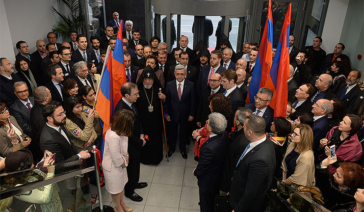 The Yerevan center of The Armenian General Benevolent Union is open