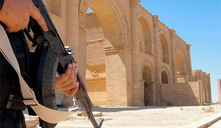 The "Islamic State" militants destroyed the ancient Parthian city of Hatra