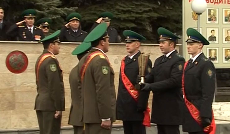"The Victory Baton" dedicated to the 70th anniversary of the victory in the Great Patriotic War reached Gyumri
