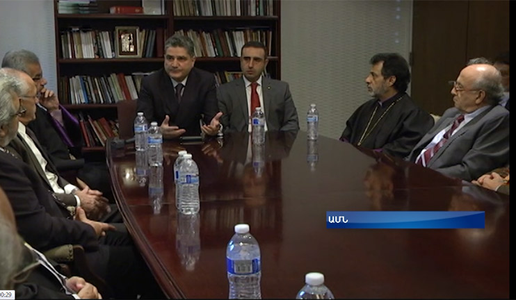 Armenia's Ambassador to the US, Tigran Sargsyan Meets the Armenian Community