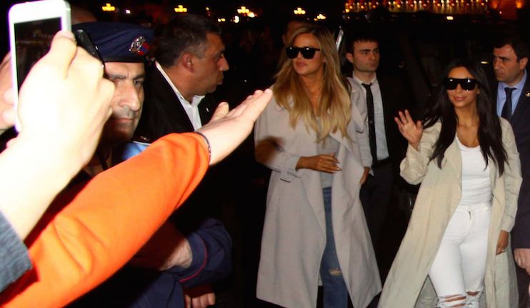 The response of international media to Kim Kardashian's visit to Armenia
