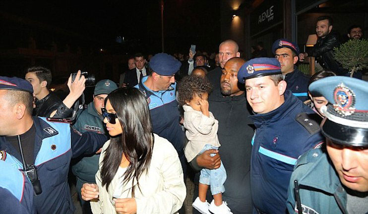 The first day of the Kardashians during their visit in Armenia was rich