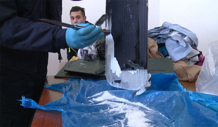 Կանխվել է թմրանյութի մեծ խմբաքանակի ներկրումը Հայաստան