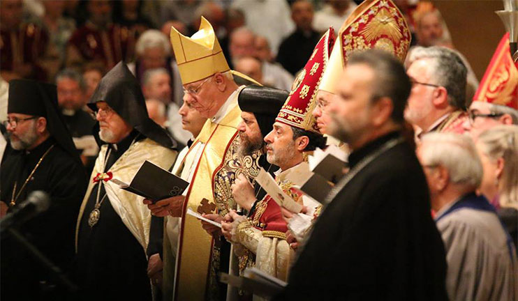 A Liturgy was given by the leaders of the Christian churches in commemoration of the victims of the Genocide