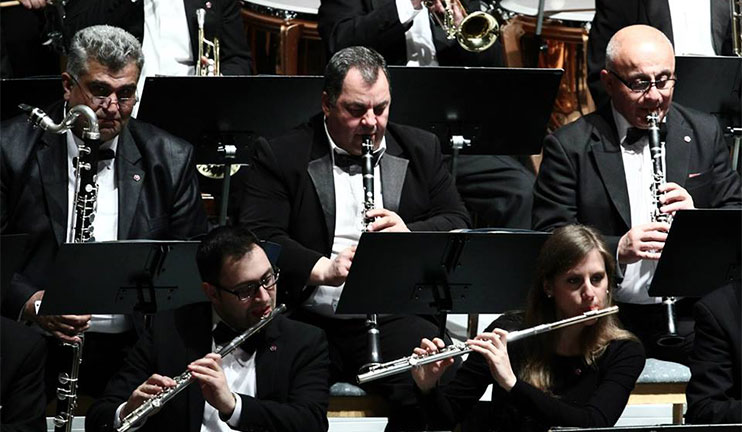 Philharmonic Orchestra had concerts in Scandinavian countries