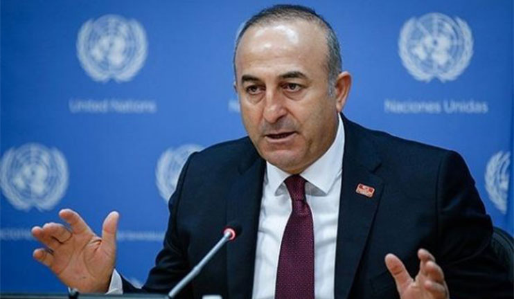 The Minister of Foreign Affairs of Turkey repeated the 100 year old text of the denial of the Armenian Genocide
