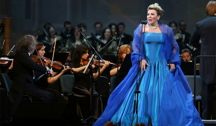 The world famous soprano singer reestablished her unshakable bond with the Armenian people