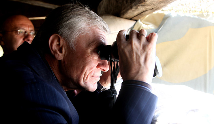 ՀԱՊԿ գլխավոր քարտուղար Նիկոլայ Բորդյուժան այցելել է առաջին գիծ