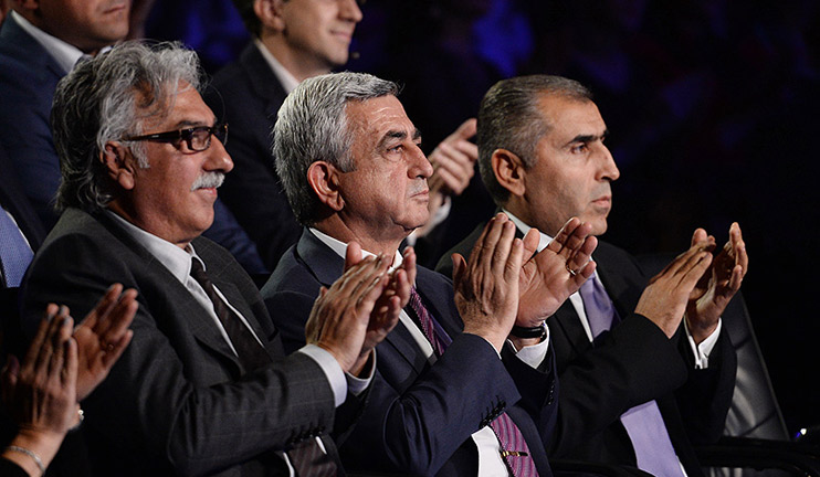 ՀՀ Նախագահը ներկա էր «Շանթ» հեռուստաընկերության 20-ամյակի միջոցառմանը