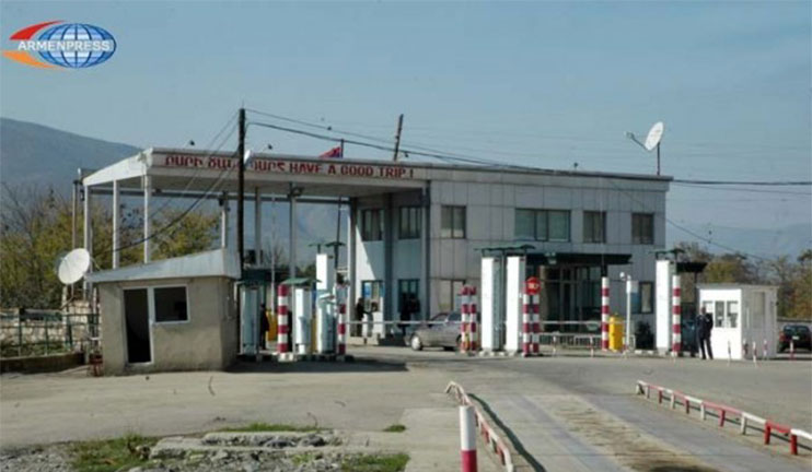 The construction of the news checkpoint of Bagratashen is in its final stage