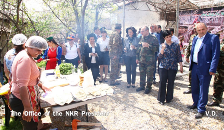 The Zhengyal Bread Festival passed in Tsaghkashat village of Askeran region