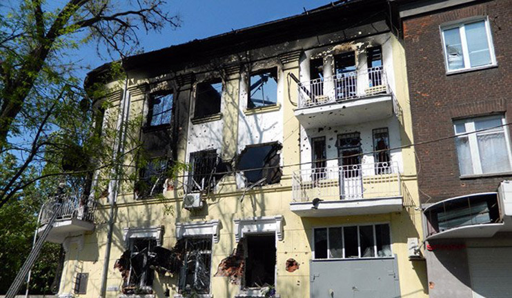 Դոնեցկում հրթիռակոծության հետևանքով 3 խաղաղ բնակիչ է զոհվել