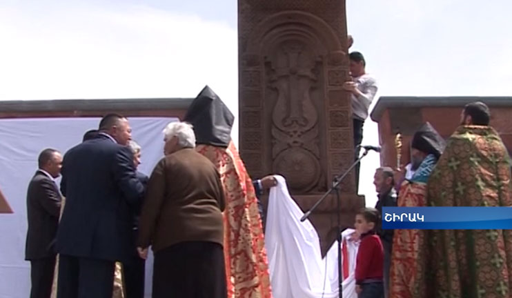 Three memorials were opened at the same time in the Getap village of Shirak Region