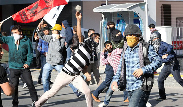 Քրդերը հակակառավարական ցույցեր են կազմակերպել Թուրքիայում