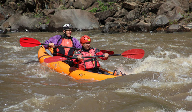 The river Debed became an interest for French experts in river sailing