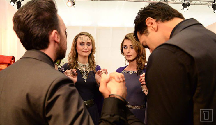 The Genealogy group gets ready for the “Eurovision-2015” final