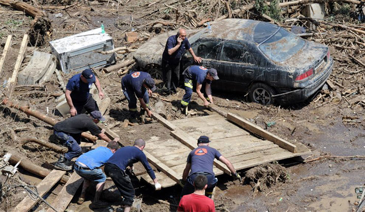 Վրաստանի իշխանությունները հերքել են աղետի հետեւանքով առաջացած համաճարակի լուրերը