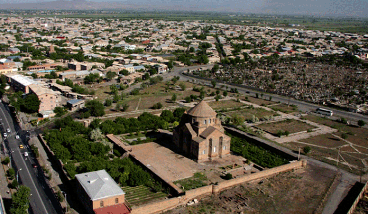 Three Cultural Gifts to Town of Ejmiatsin