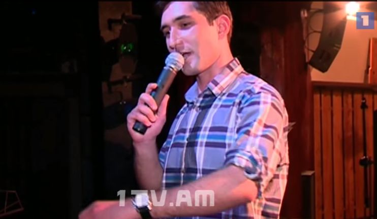 Hayk Petrosyan sings Aznavour