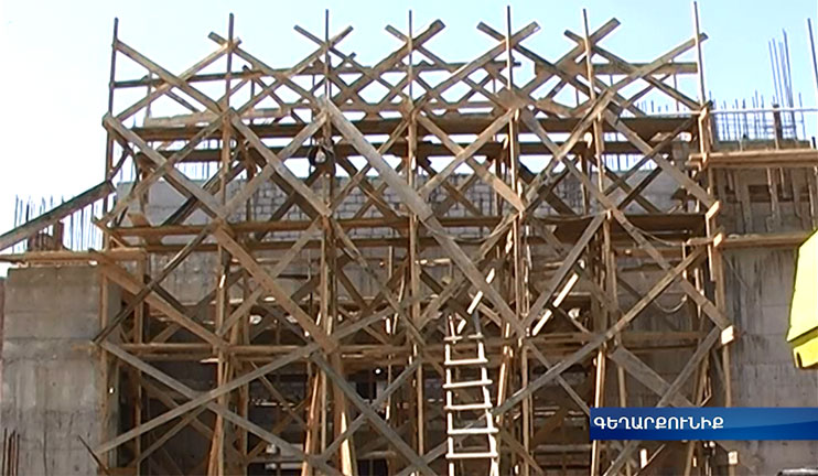 The construction works of Gavar Drama Theatre are about to end