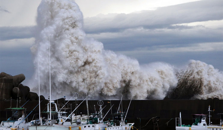 Ճապոնիայի ափերին է մոտենում Նանկա փոթորիկը