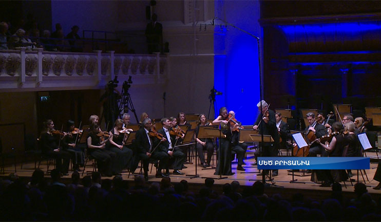A concert dedicated to the Armenian Genocide was organized in one of the famous stages of London