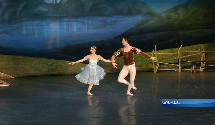 The premiere of the "Giselle" ballet took place in the Opera theatre