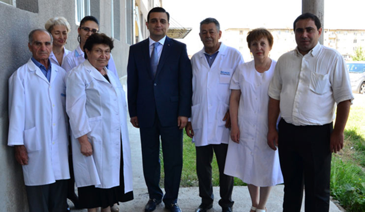 The Minister of Healthcare Armen Muradyan is on a working visit in Tbilisi