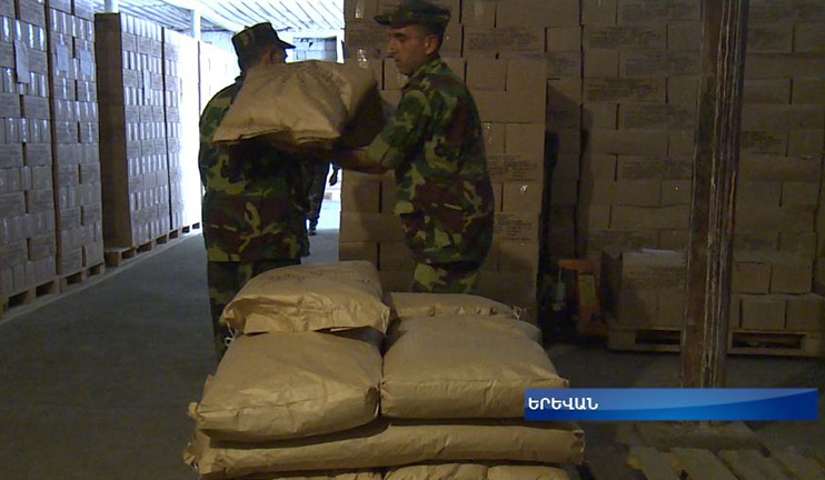 150 տոննա սնունդ՝ Հայոց Բանակին