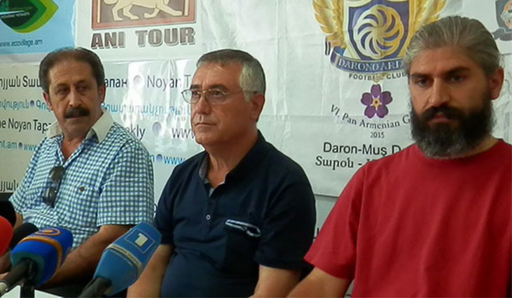 "Taron-Mush" expatriate union team first time participated in the Pan-Armenian games