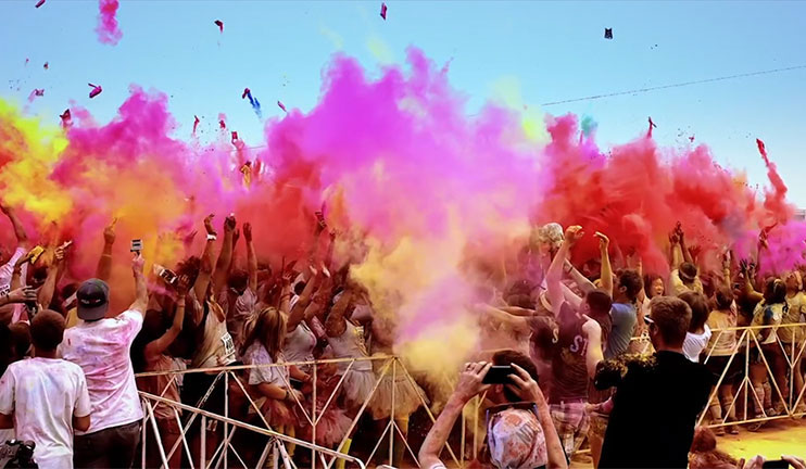 The money received from the Yerevan color run will be used for charity